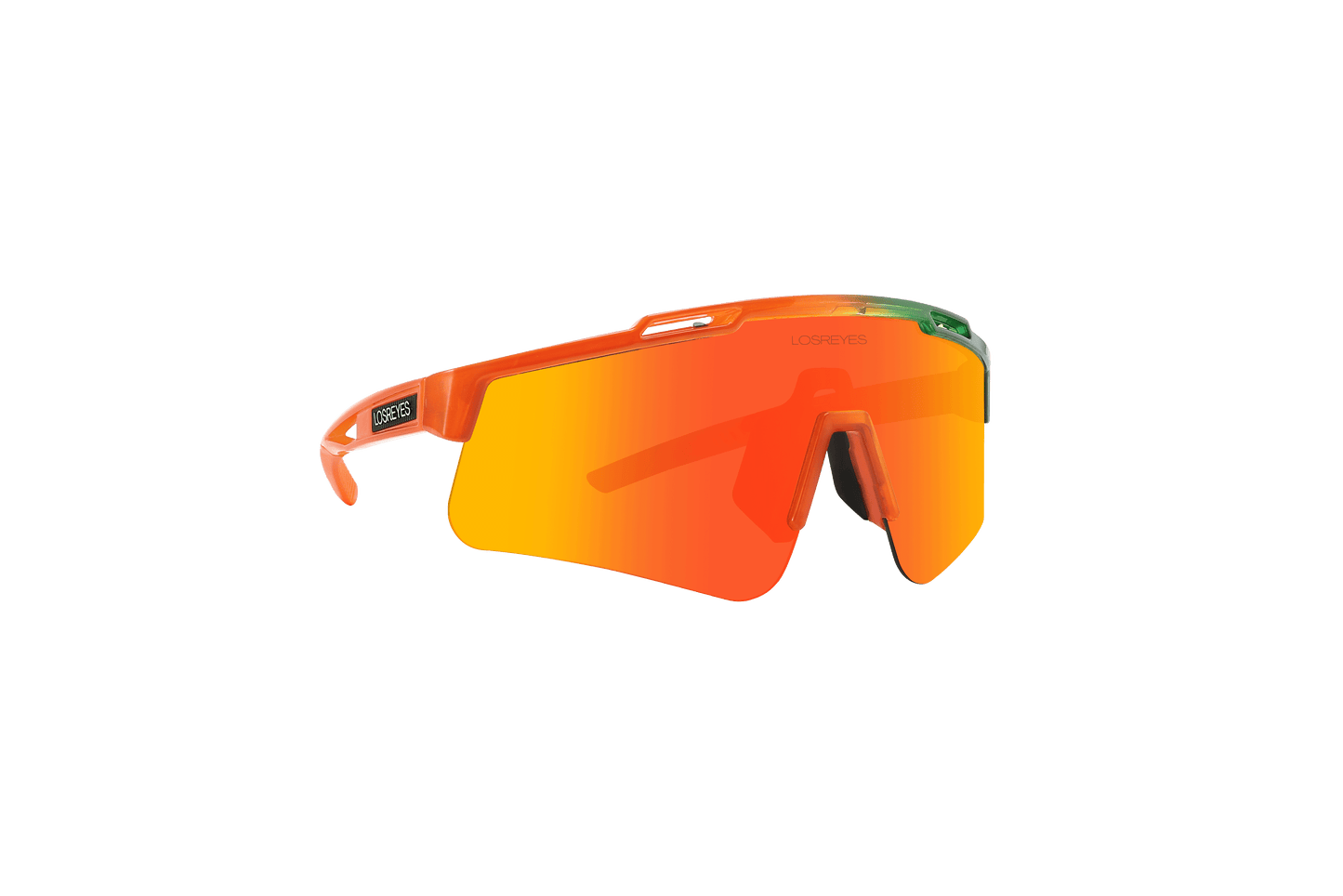 Los Reyes Miami Prime "Green/Orange" Sunglasses