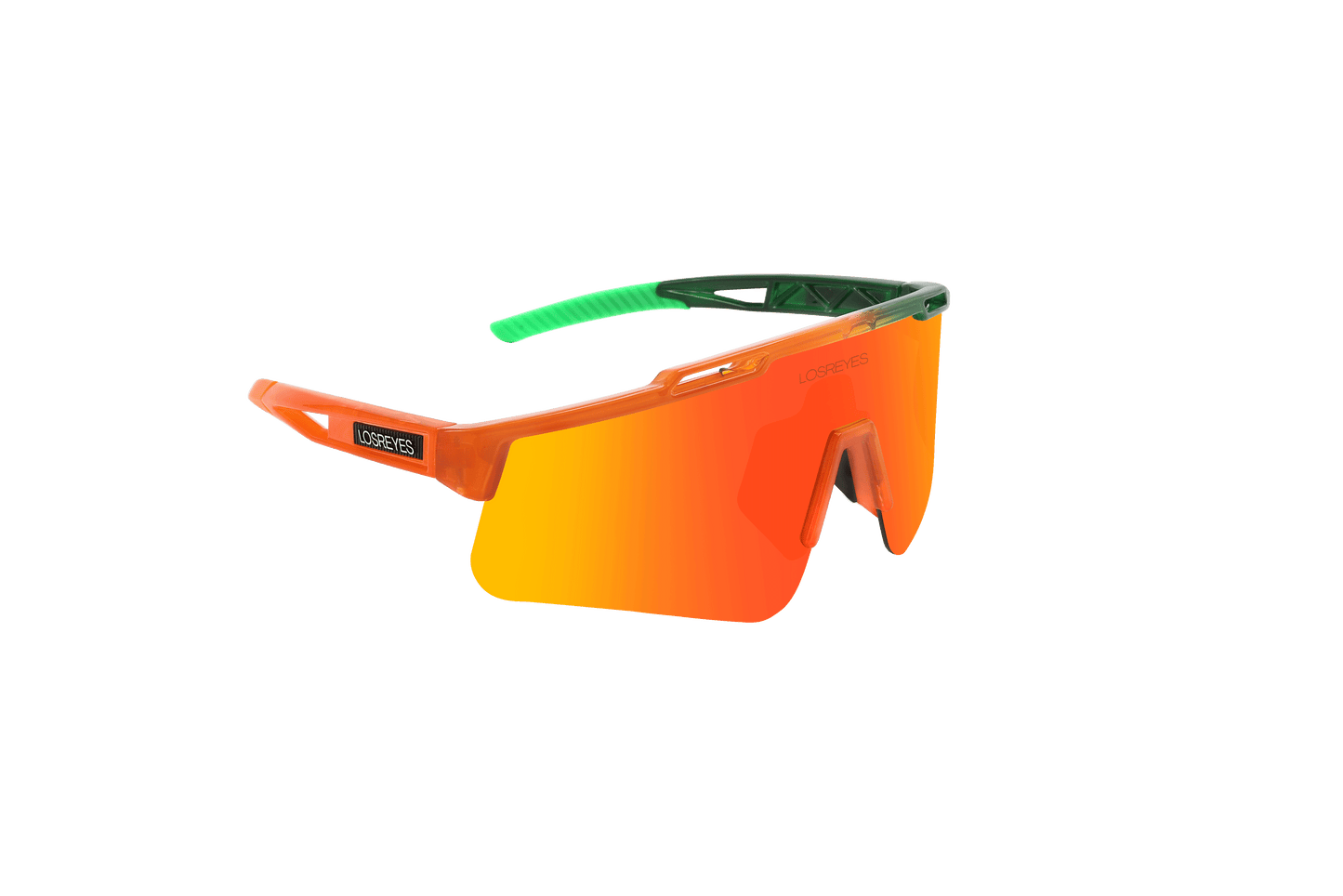 Los Reyes Youth Miami Prime "Green/Orange" Sunglasses
