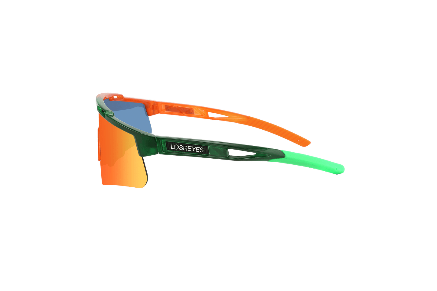 Los Reyes Miami Prime "Green/Orange" Sunglasses