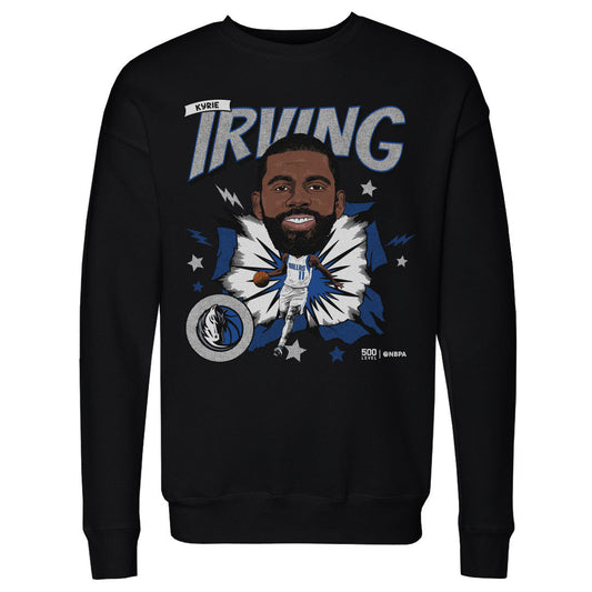 Kyrie Irving Dallas Mavericks Caricature WHT