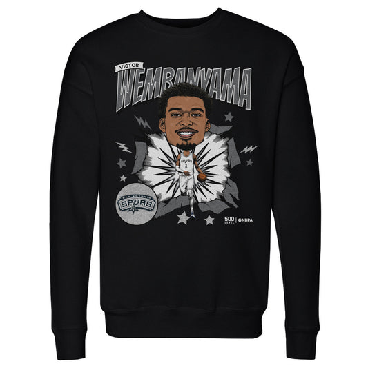 Victor Wembanyama San Antonio Spurs Caricature WHT
