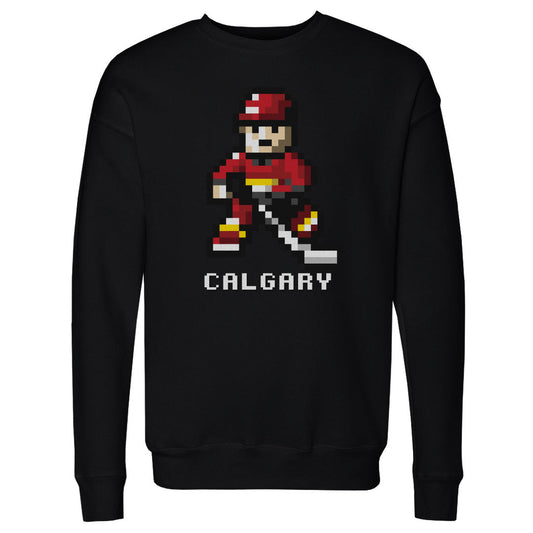 Calgary Hockey 8-bit WHT