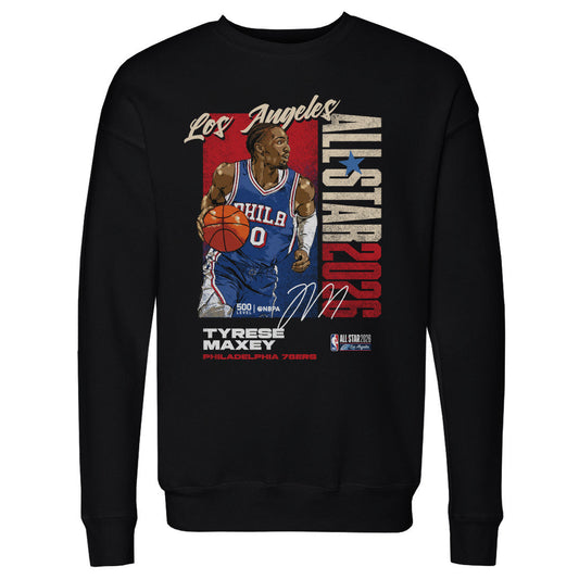 Tyrese Maxey Philadelphia 76ers 2026 NBA All-Star Vertical WHT