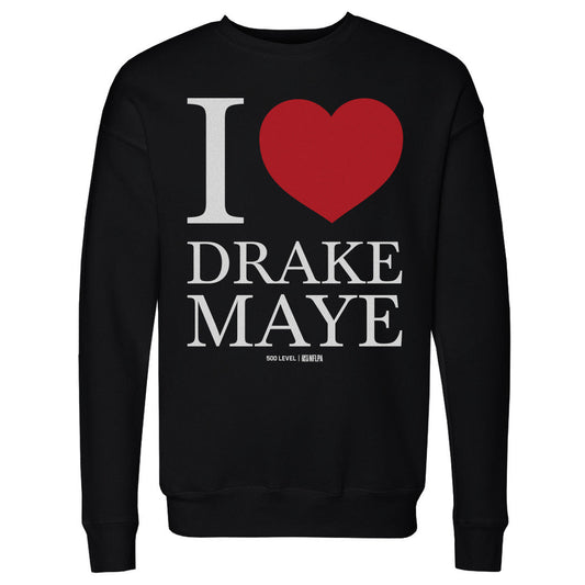 Drake Maye New England I Heart WHT