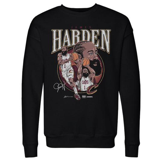 James Harden Cleveland Cavaliers Trio WHT