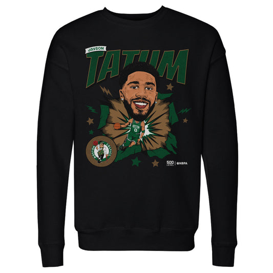Jayson Tatum Boston Celtics Caricature WHT