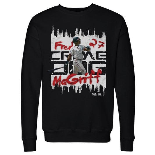 Fred McGriff Atlanta Name Number WHT