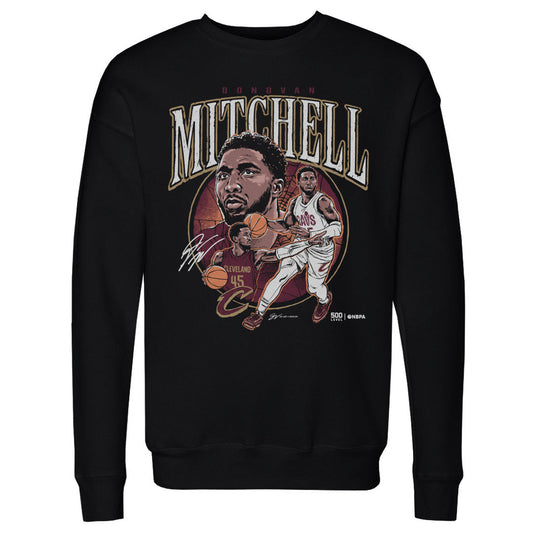 Donovan Mitchell Cleveland Cavaliers Trio WHT