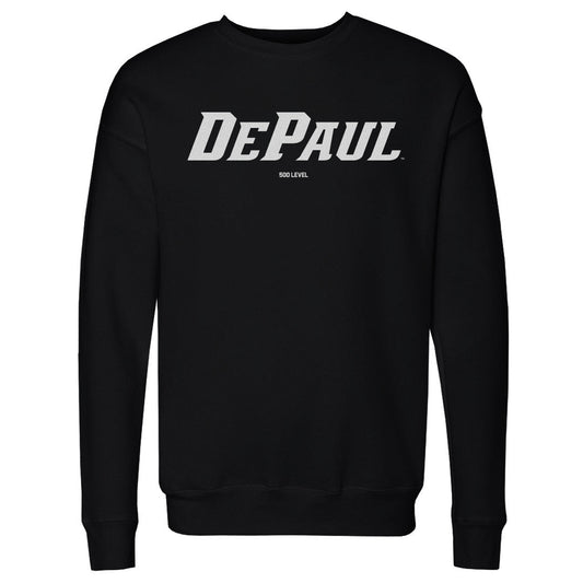 DePaul Blue Demons Wordmark White WHT