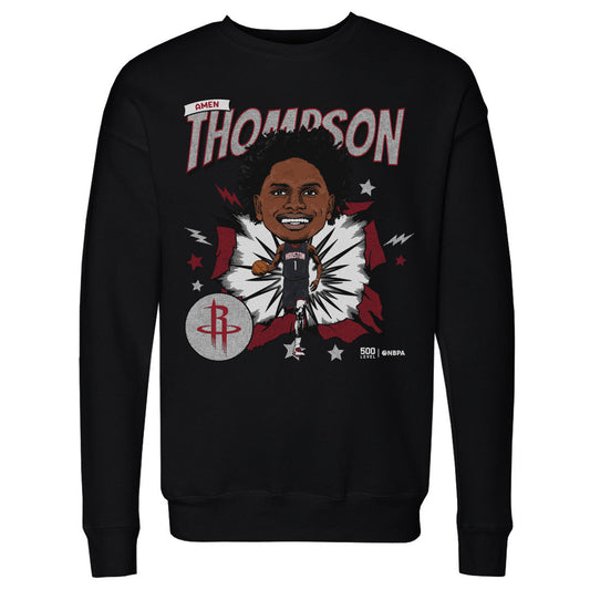Amen Thompson Houston Rockets Caricature WHT