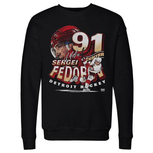 Sergei Fedorov Detroit Player Name WHT