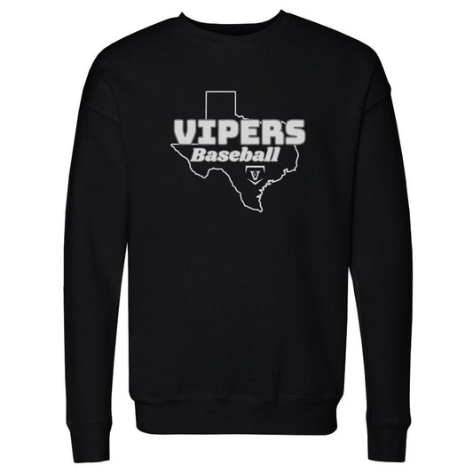 Vandegrift Crown Trio Baseball Texas Map WHT