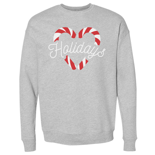 Christmas Candy Cane Heart WHT