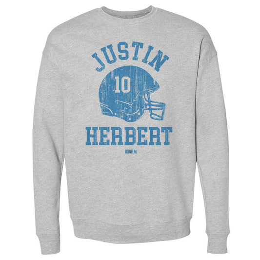 Justin Herbert Los Angeles C Helmet Font