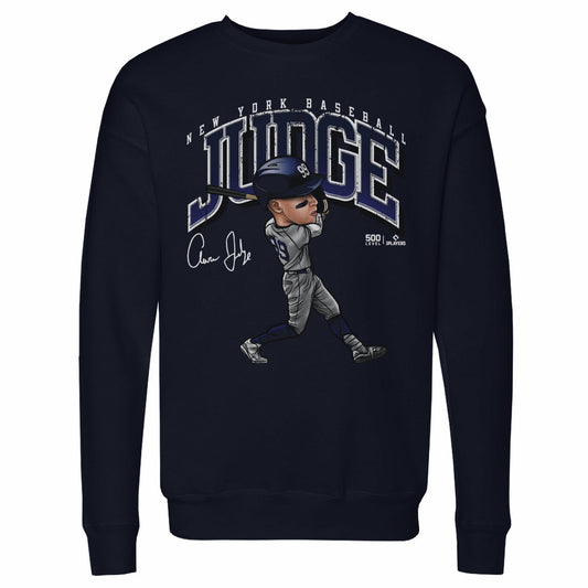 Aaron Judge New York Y Cartoon WHT