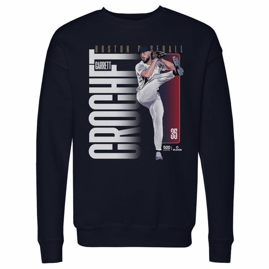 Garrett Crochet Boston Vertical Name WHT