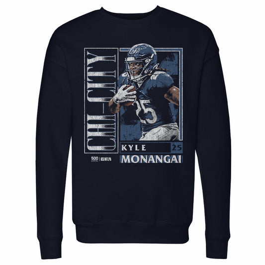 Kyle Monangai Chicago Card Style WHT