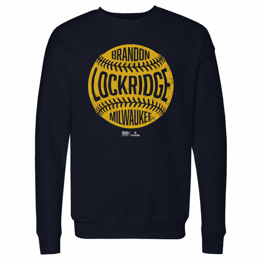 Brandon Lockridge Milwaukee Vintage Baseball WHT