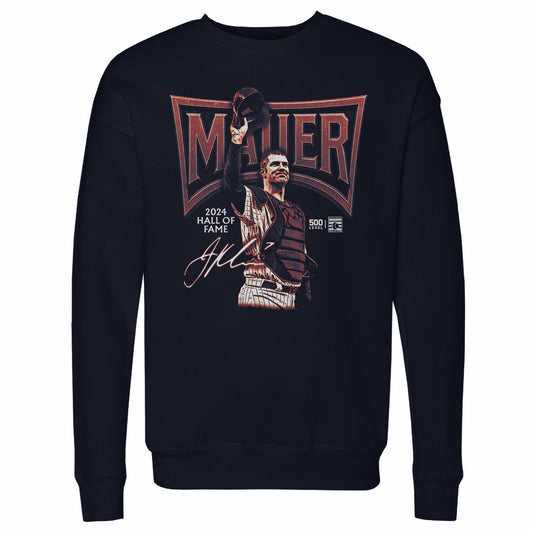 Joe Mauer Minnesota Banner Bitmap WHT