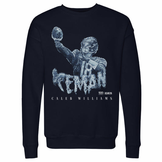 Caleb Williams Chicago Iceman Throw WHT