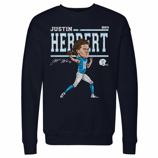 Justin Herbert Cartoon WHT