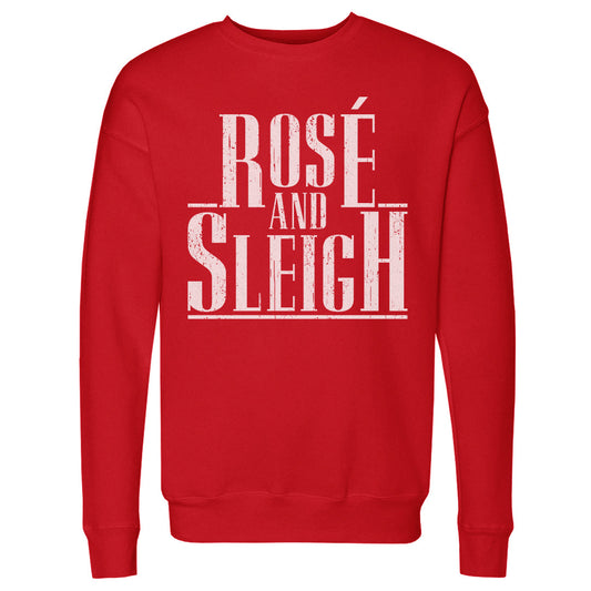 Christmas Rose And Sleigh WHT