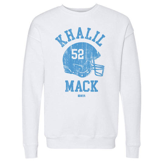 Khalil Mack Los Angeles C Helmet Font
