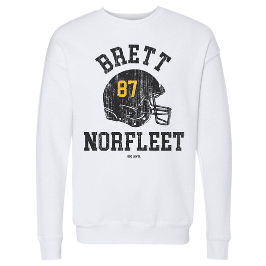 Brett Norfleet College Helmet Font