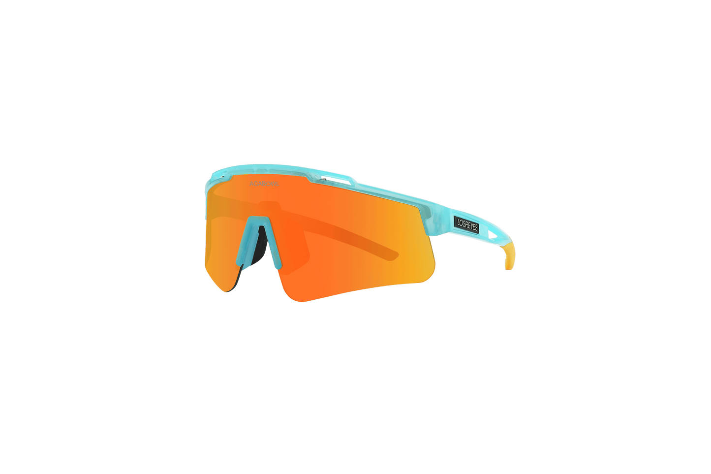 Los Reyes Miami Prime "Aqua/Orange" Sunglasses
