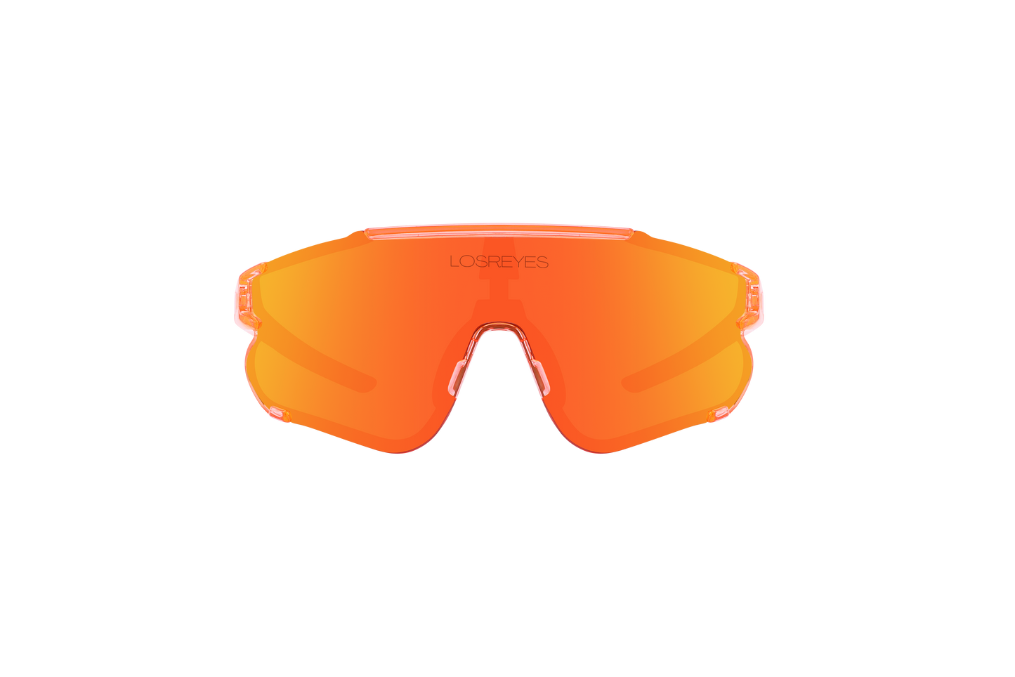 Los Reyes Miami Prime "Transparent Orange" Sunglasses
