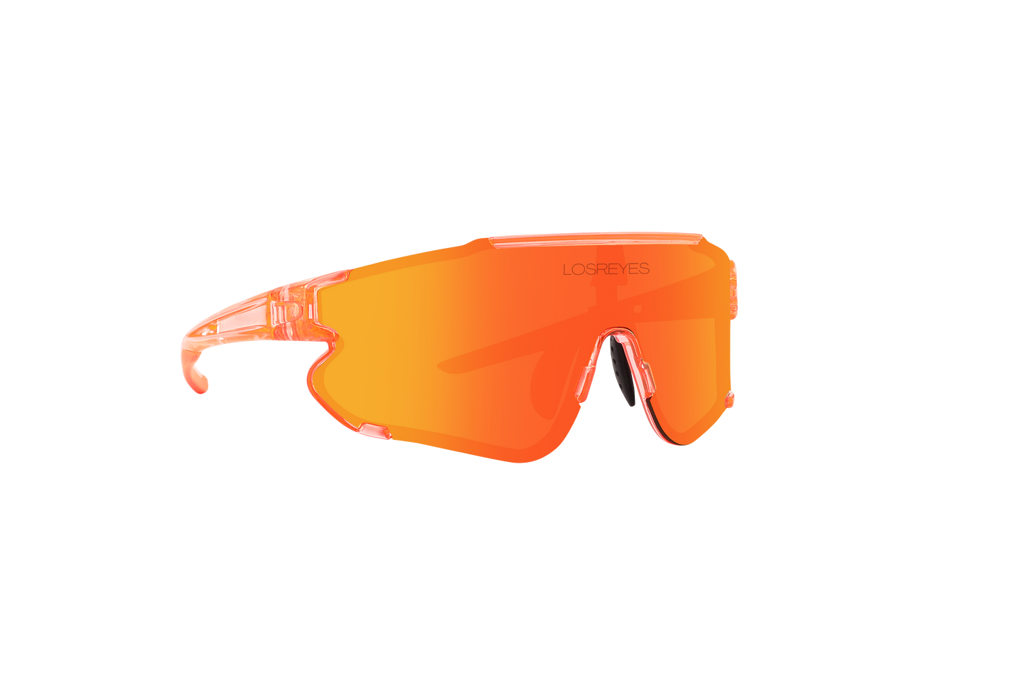 Los Reyes Miami Prime "Transparent Orange" Sunglasses