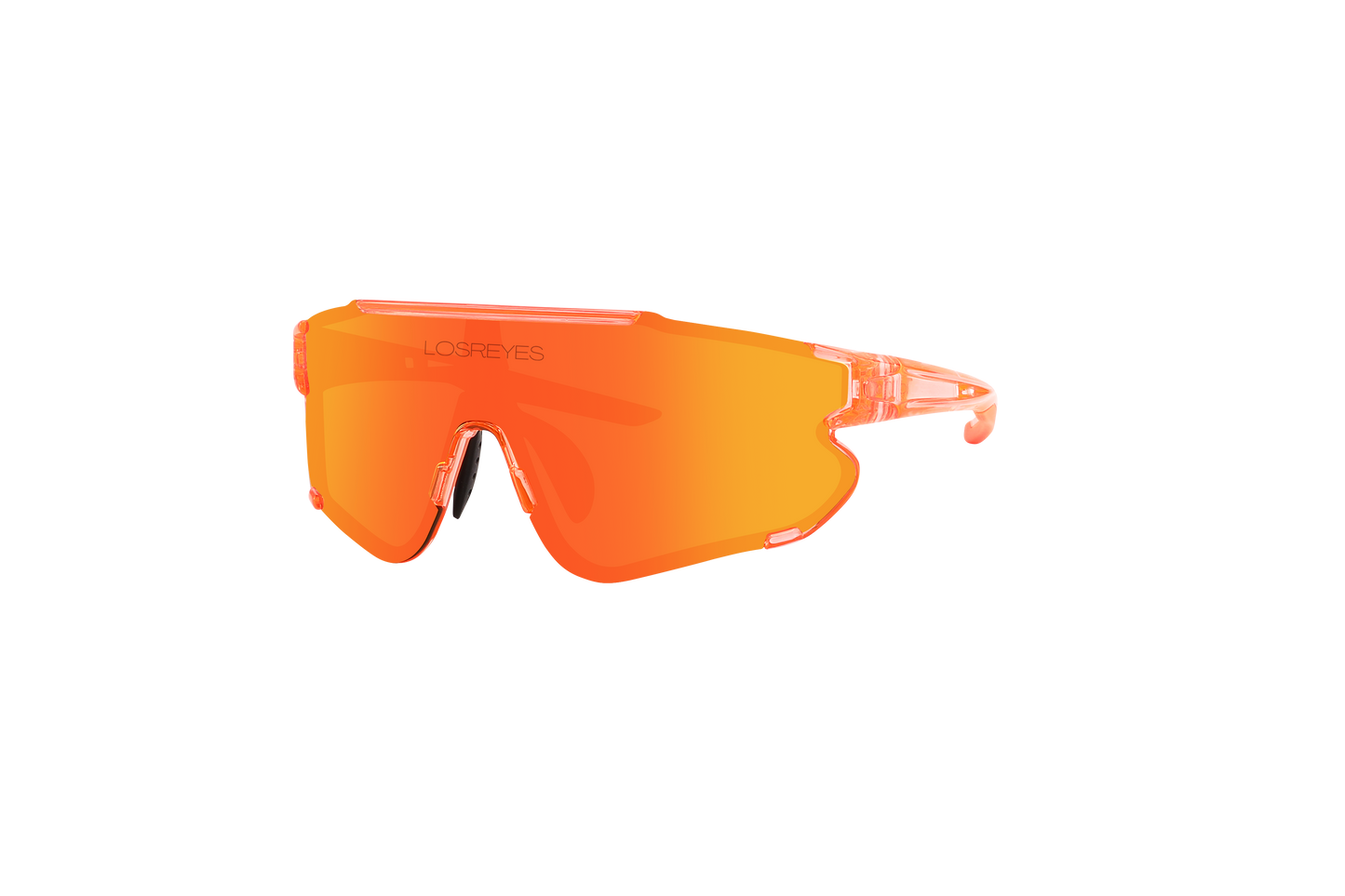 Los Reyes Miami Prime "Transparent Orange" Sunglasses