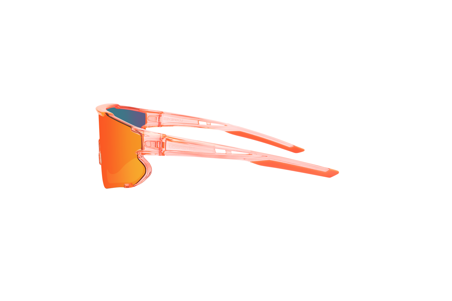 Los Reyes Miami Prime "Transparent Orange" Sunglasses