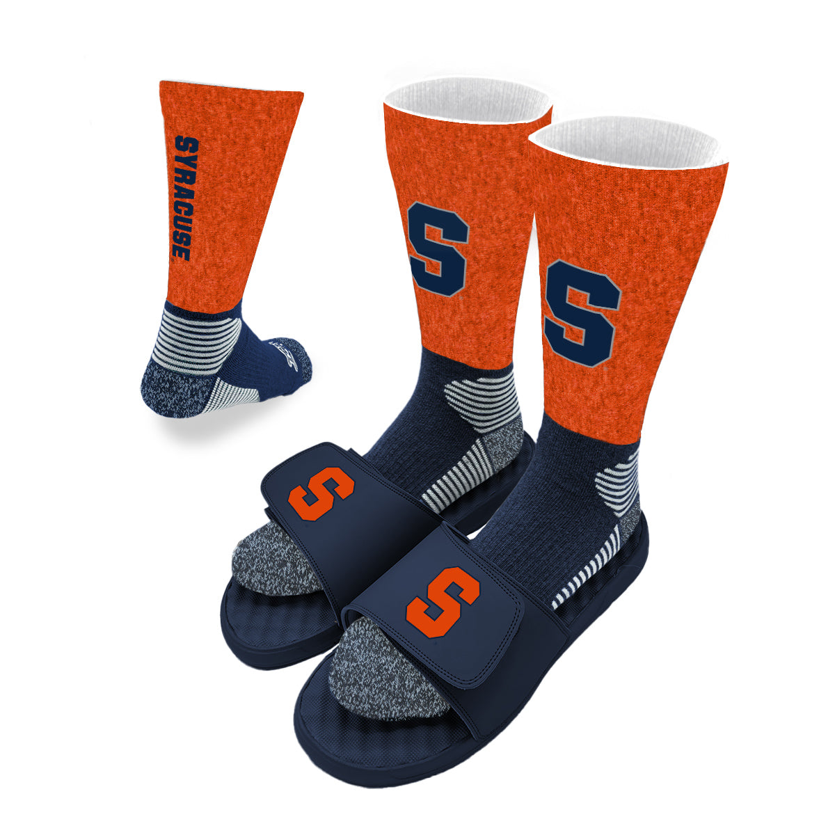 Syracuse Primary Logo and Wordmark Orange Bundle