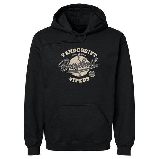 Vandegrift Crown Trio Baseball Script WHT