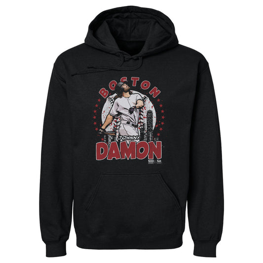 Johnny Damon Boston Gritty WHT