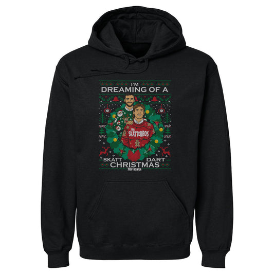 Jaxson Dart & Cam Skattebo New York G Ugly Sweater WHT