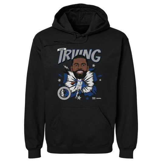 Kyrie Irving Dallas Mavericks Caricature WHT
