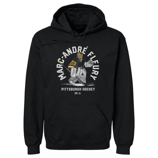 Marc-Andre Fleury Pittsburgh Emblem WHT