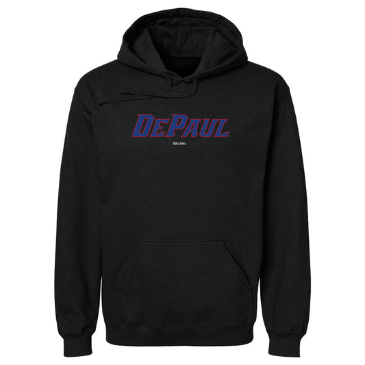 DePaul Blue Demons Wordmark WHT