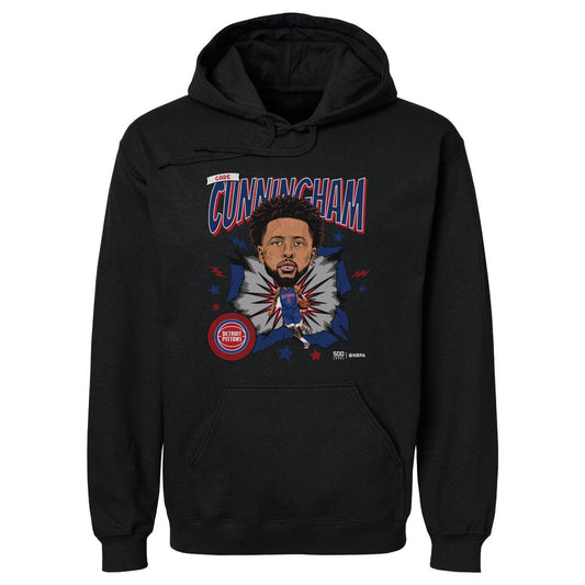 Cade Cunningham Detroit Pistons Caricature WHT