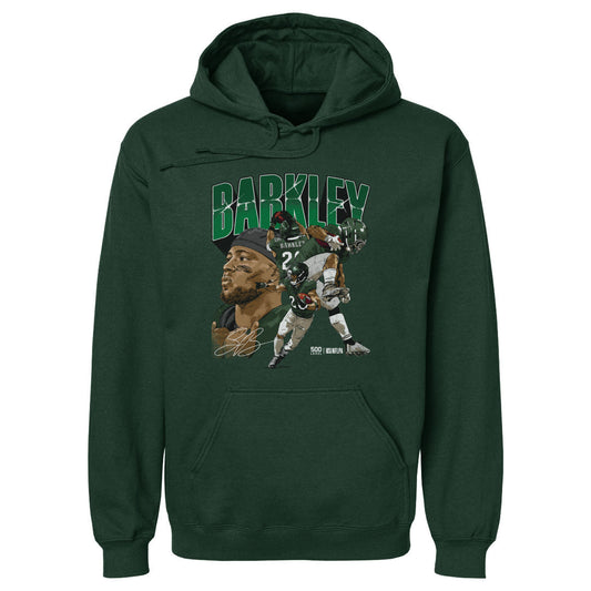Saquon Barkley Philadelphia Collage WHT