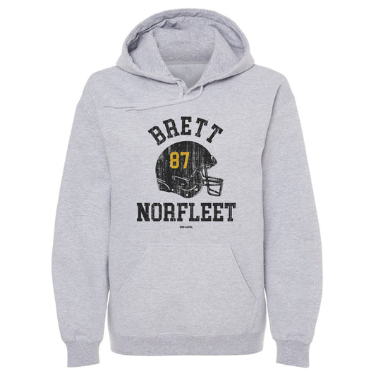 Brett Norfleet College Helmet Font