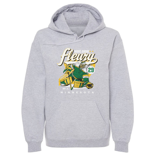 Marc-Andre Fleury Minnesota Retro WHT