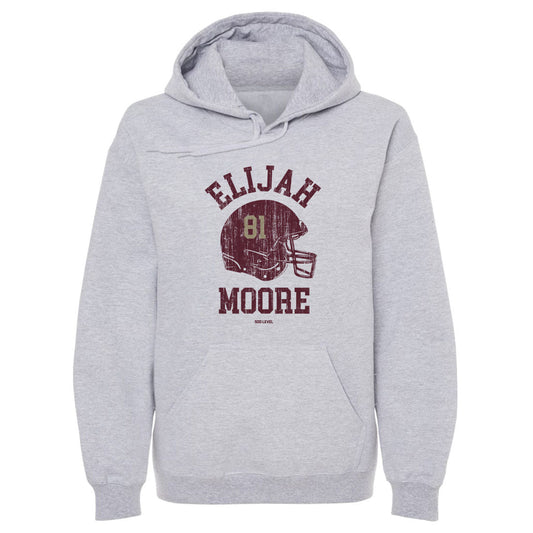 Elijah Moore College Helmet Font
