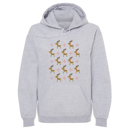 Christmas 8-bit Reindeer WHT