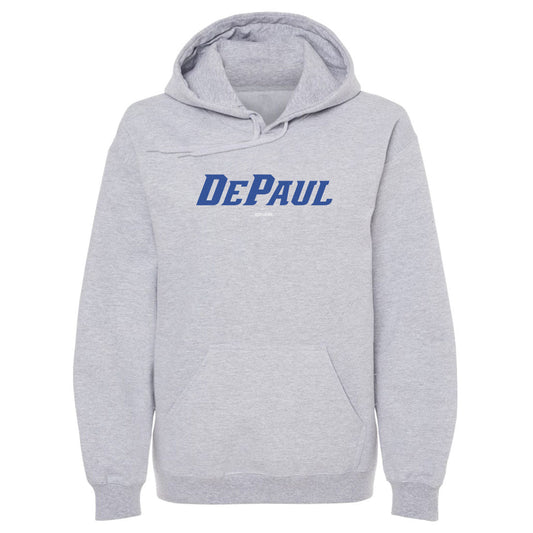 DePaul Blue Demons Wordmark Royal WHT