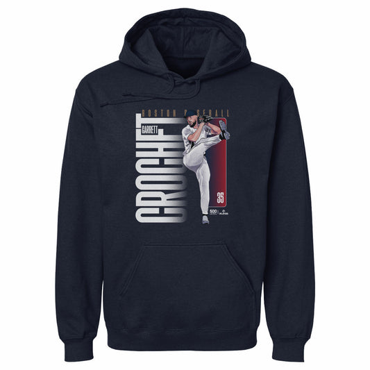Garrett Crochet Boston Vertical Name WHT