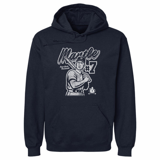 Mickey Mantle New York Y Retro WHT