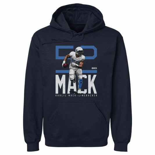 Khalil Mack Los Angeles C Bold Number WHT